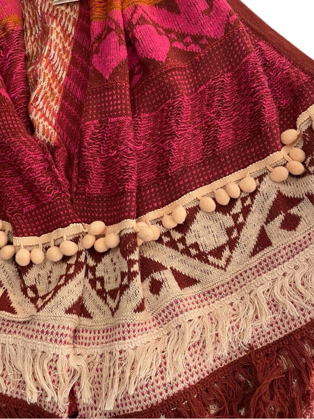 Anthropologie‎ Moth Durango Jacquard Boho Vest - Picture 9 of 15